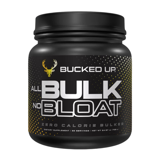 Bucked Up All Bulk No Bloat Recovery Powder 30 Servings Peach Lemonade - Creatine Monohydrate 2500mg | Svpplements