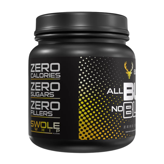 Bucked Up All Bulk No Bloat Recovery Powder 30 Servings Peach Lemonade Supplement Facts - Creatine | Svpplements