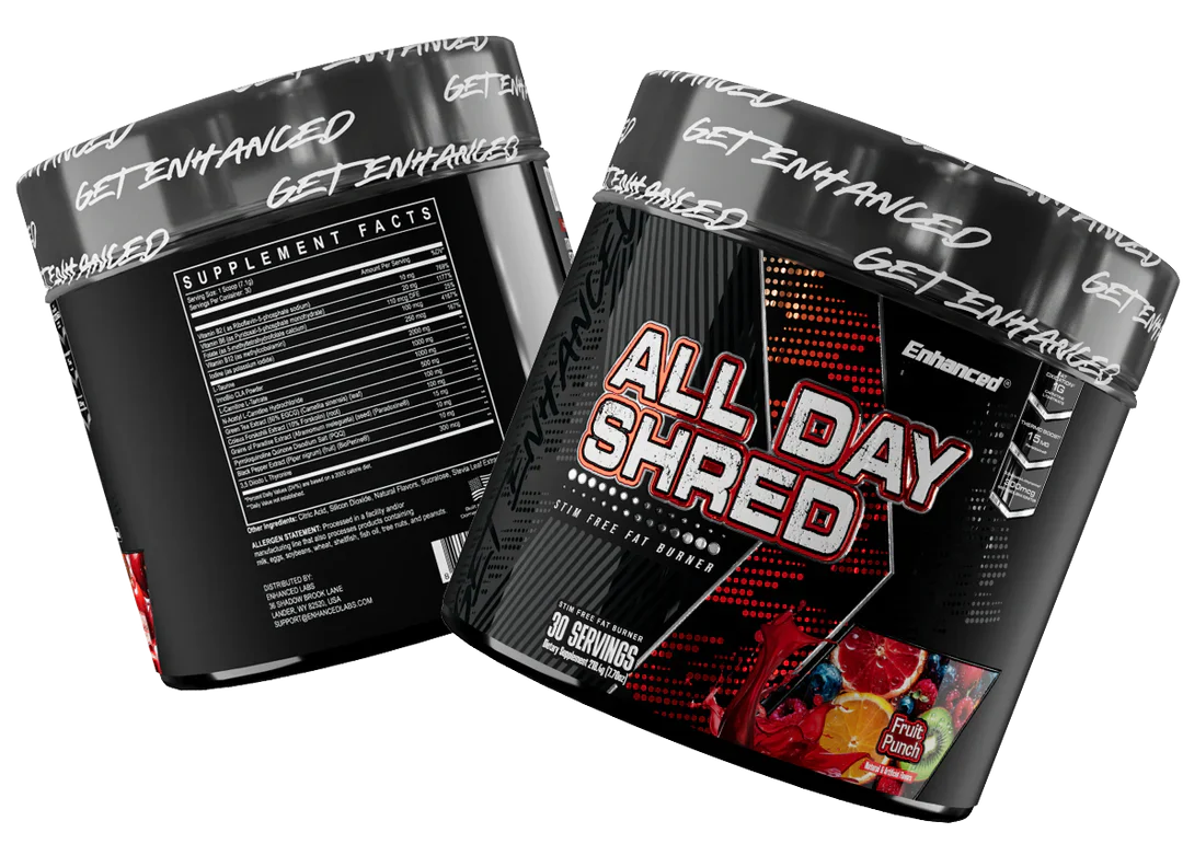 Enhanced | All Day Shred | No Stim Fat Burner Powder