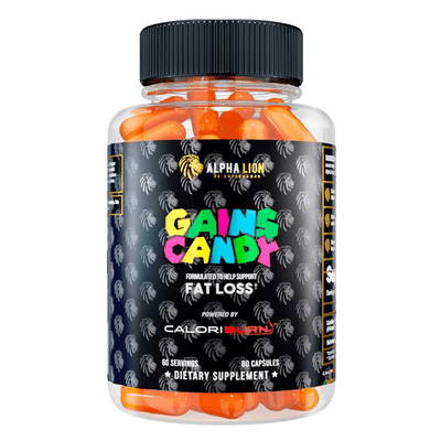 Alpha Lion | Gains Candy | CaloriBurn | 60 Capsules