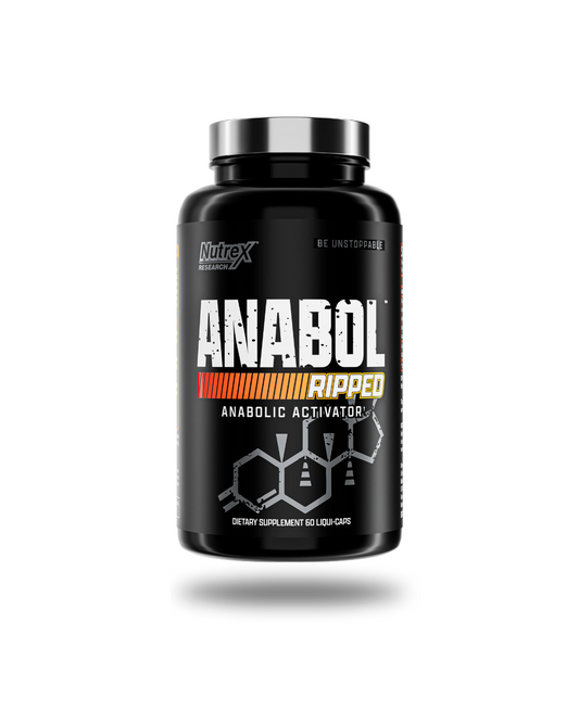 Nutrex Anabol Ripped Body Recomp Capsules 60 Servings Supplement Facts - Anabol Ripped Anabolic Activator 160mg | Svpplements