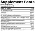 Anarchy Labs Thermogenic Weight Management Supplement - Supplement Facts | Svpplements