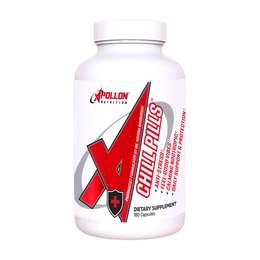 Apollon Chill Pills Stress Relief Formula Capsules 30 Servings - Magnesium Glycinate 200mg | Svpplements