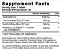 Blackstone Labs Dietary Supplement - Supplement Facts | Svpplements
