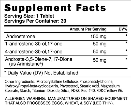 Blackstone Labs Dietary Supplement - Supplement Facts | Svpplements