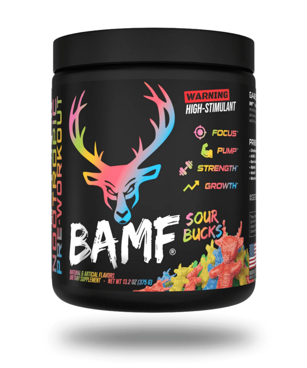 Bucked Up Pre-Workout Powder 30 Servings - Citrulline Malate 6000mg | Svpplements