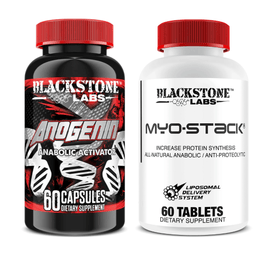 Blackstone Labs Laxo Turkesterone Stack Supplement Stack 60 Servings - 5-Alpha-Hydroxy Laxogenin 50mg | Svpplements