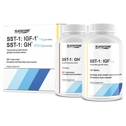 Blackstone Labs SST-1 GH Hormone Support Tablets 45 Servings - IGF-1 22.25mcg | Svpplements