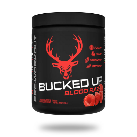 Bucked Up | Pre Workout | 30 Serving | Original Formula - Product Front | Svpplements