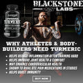 Blackstone Labs Liposomal Turmeric Supplement Capsules 60 Servings - Training Lifestyle Shot | Svpplements