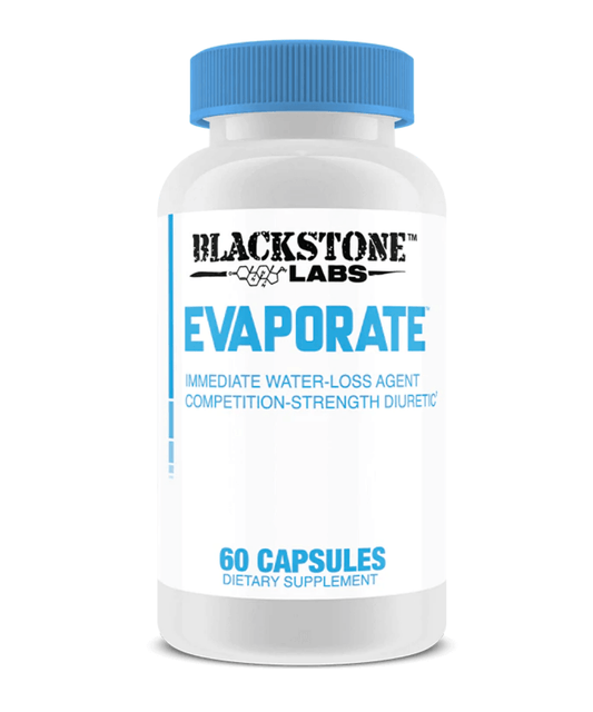 Blackstone Labs Evaporate Water Loss Supplement Capsules 10 Servings - Taraxacum officinale extract 2000mg | Svpplements