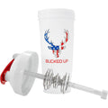 Bucked Up | Perfect Shaker Bottle - Back View | Svpplements