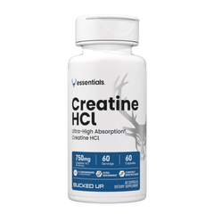 Bucked Up | Essentials Creatine HCl Capsules | 60 Capsules