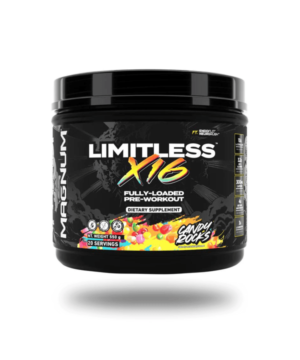 Magnum Limitless X16 Pre-Workout Powder 1 Serving - L-Citrulline 10g | Svpplements