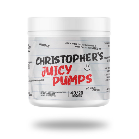 Christopher's Juicy Pumps Stim-Free Pump Powder 40/20 Servings - L-Citrulline 5g per 2 scoops | Svpplements