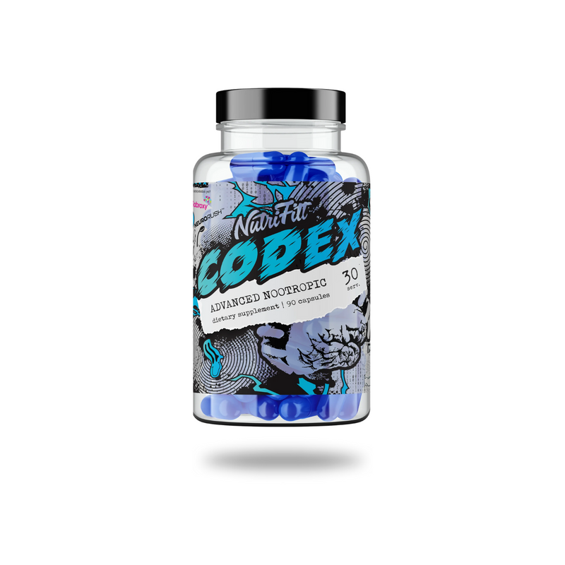 NutriFitt Codex Nootropic Capsules 30 Servings - NeuraChol™ 500mg | Svpplements