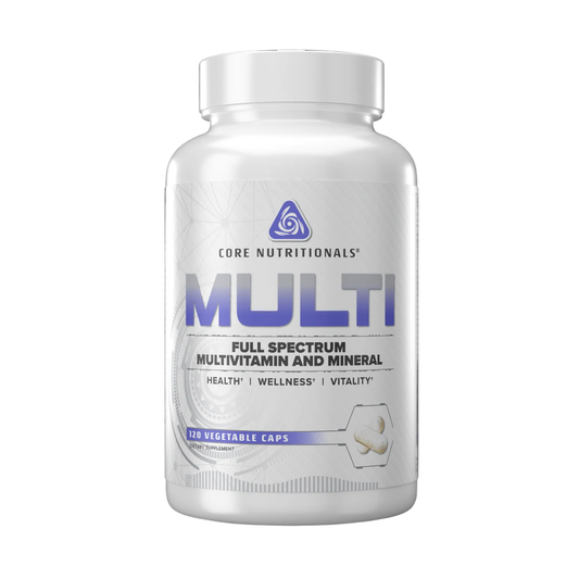 Core Nutritionals Multi Multivitamin Mineral Formula 30 Servings - Vitamin D3 100mcg | Svpplements