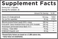 Core Nutritionals Dietary Supplement - Supplement Facts | Svpplements