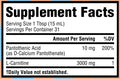 Core Nutritionals | Liquid L-Carnitine 3000 | Metabolism Support