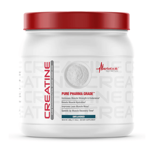 Metabolic Nutrition Creatine Monohydrate Powder Unflavored 60 Servings Supplement Facts - Creatine | Svpplements