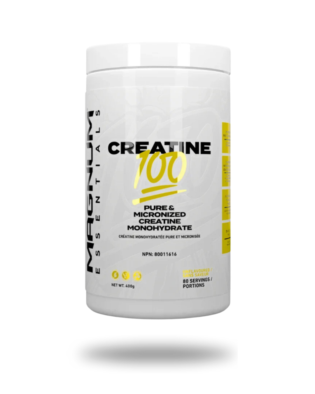 Magnum Essentials | Creatine 100 | 400G (80 SERVING)