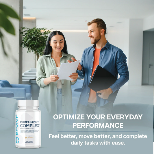 Revive Turmeric Curcumin Supplement Capsules 30 Servings Supplement Facts - Curcumin C3 Complex® 500mg | Svpplements