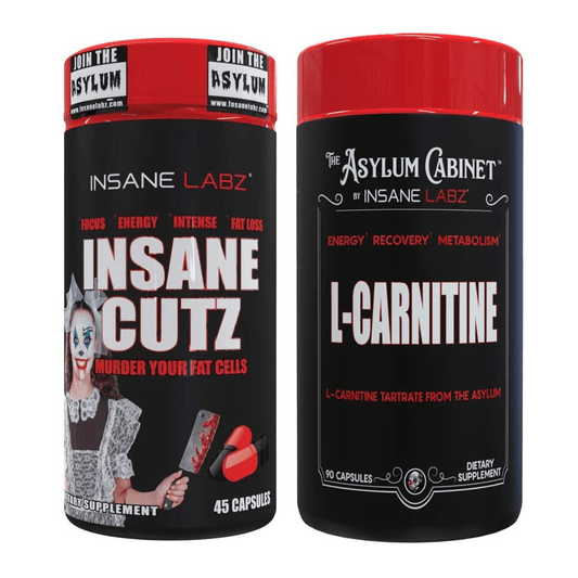 Insane Labz Fat Burner Capsules 45 Servings - 2-part cutting stack design | Svpplements
