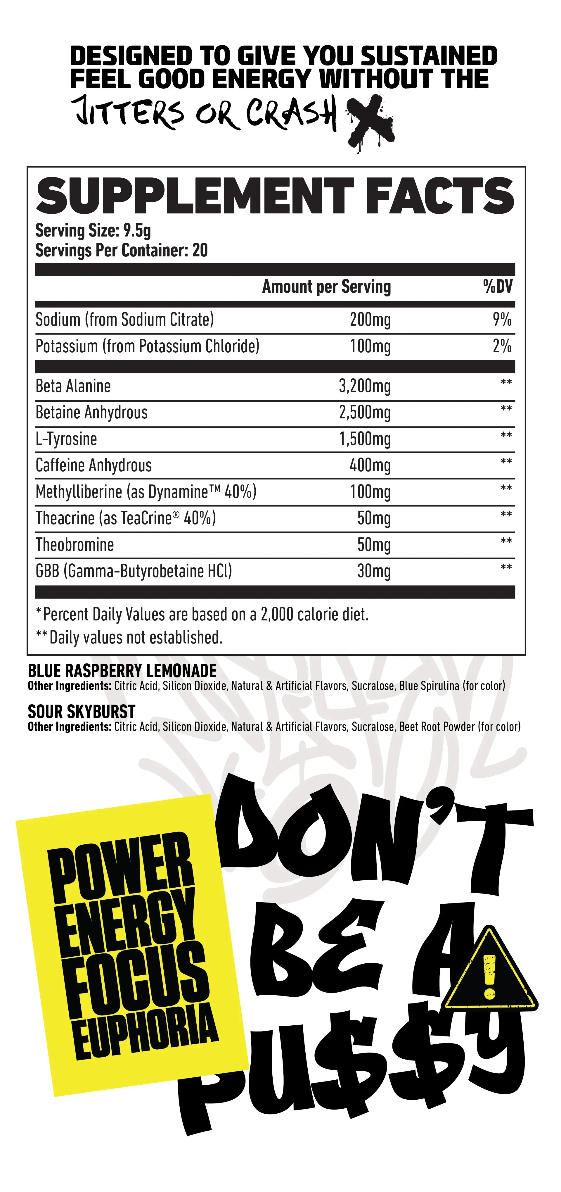 Axe & Sledge | DBAP | High Stim Pre-Workout