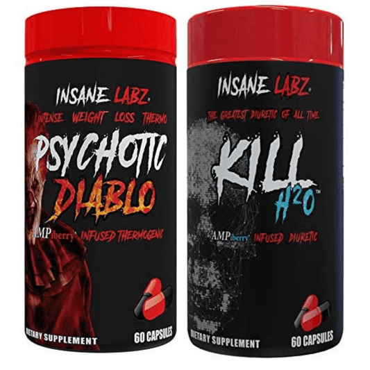 Insane Labz Fat Burner Stack 60 Servings - Convenient all-in-one cutting stack | Svpplements