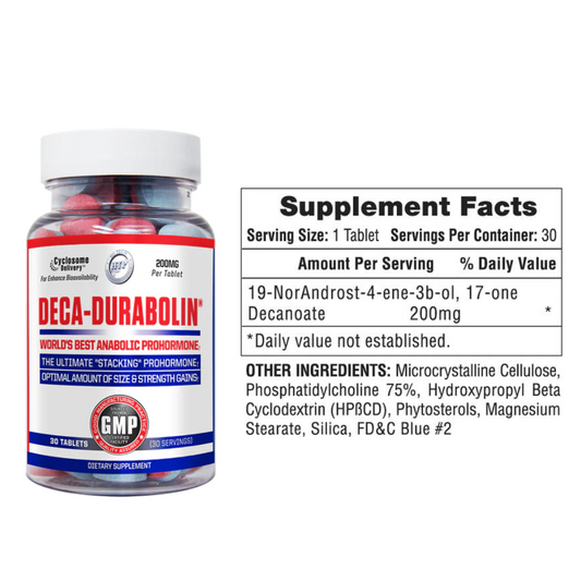 Hi-Tech Dietary Supplement - Supplement Facts | Svpplements