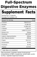 Bucked Up Pre-Workout Powder 60 Servings Supplement Facts - Citrulline Malate 6000mg | Svpplements