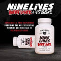 Black Magic Supply Black Magic | Nine Lives | Beer Liver + Vitamins - Side View | Svpplements