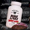 Black Magic Supply Black Magic | Nine Lives | Beer Liver + Vitamins - Back View | Svpplements