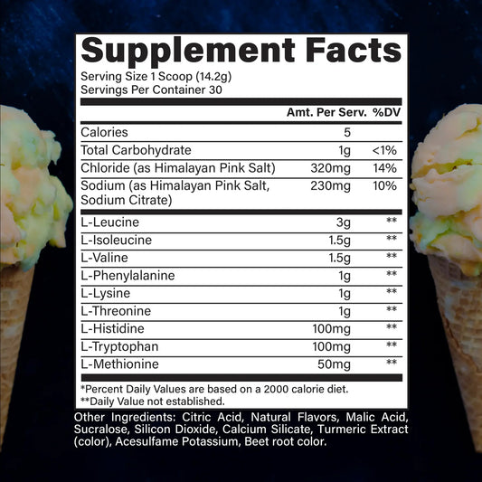 Raw Nutrition | EAA Plus Hydrate | 30 Servings