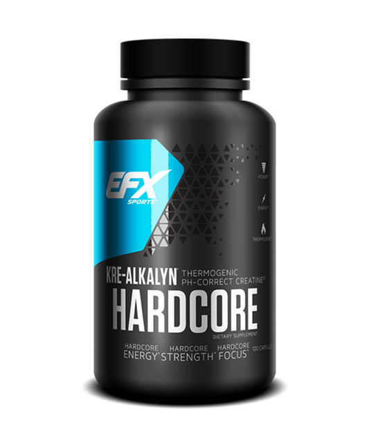 EFX Sports Kre-Alkalyn Hardcore Creatine Capsules N/A Servings - Kre-Alkalyn® 1500mg | Svpplements