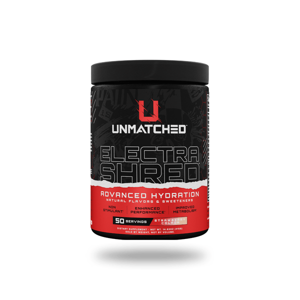 ElectraShred Hydration & Metabolism Support Powder 50 Servings - Potassium 300mg | Svpplements
