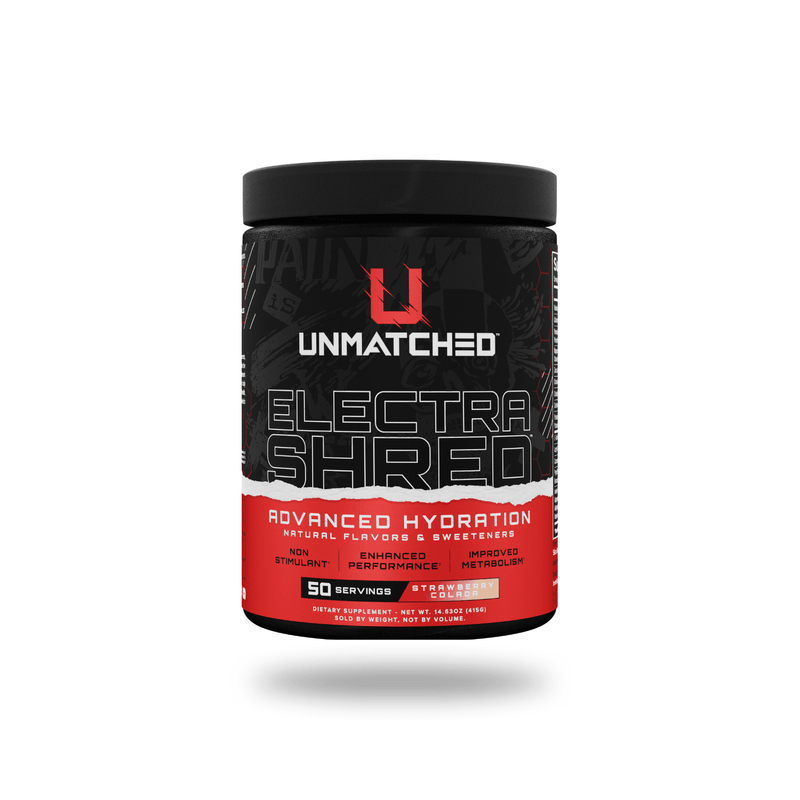 ElectraShred Hydration & Metabolism Support Powder 50 Servings - Potassium 300mg | Svpplements