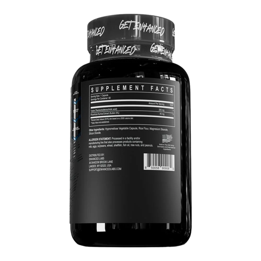 TUDCA Enhanced Liver Support Capsules 60 Servings Supplement Facts - Tudca (Tauroursodeoxycholic Acid) 250mg | Svpplements