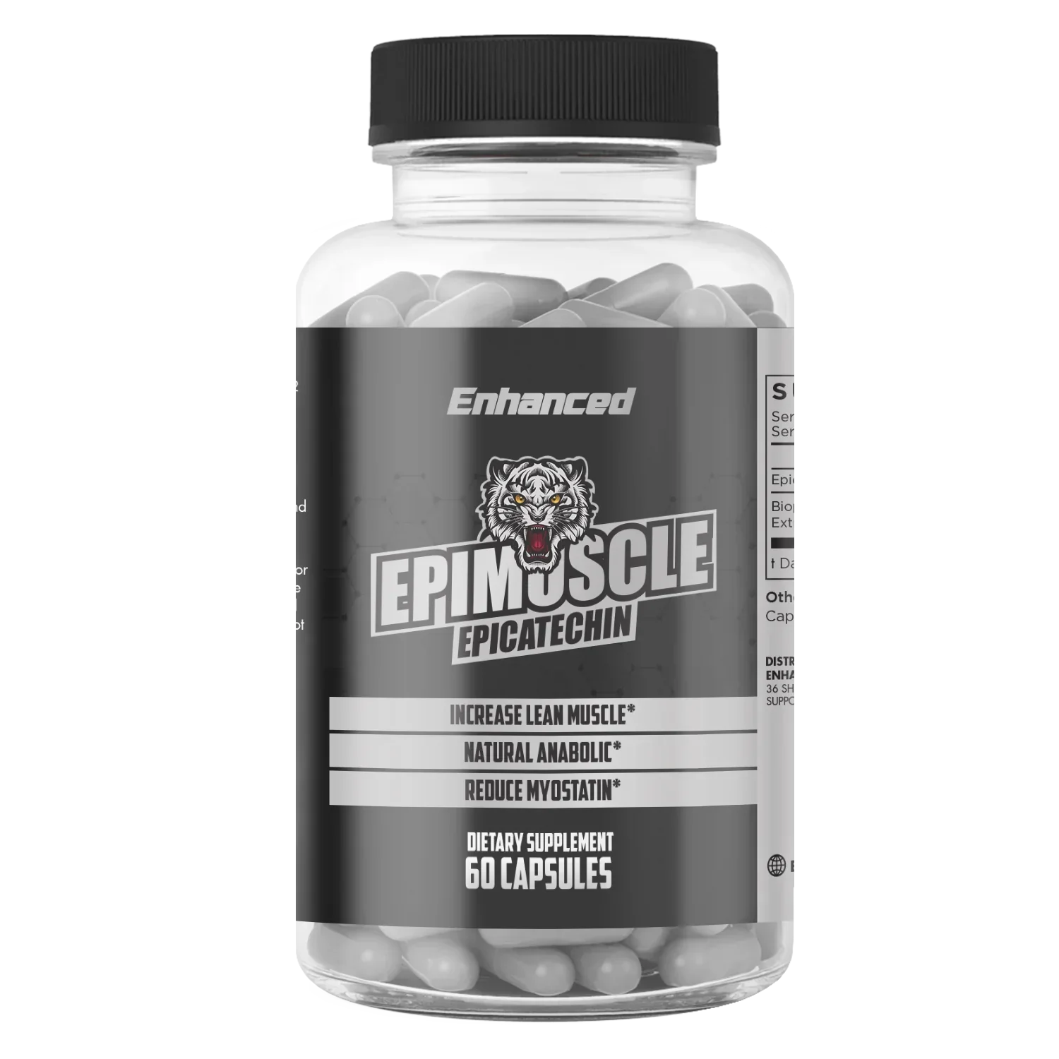 Enhanced | Epimuscle | Epicatechin | Natural Muscle Bulder