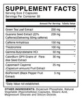Raw Nutrition Raw x CBUM | Essential Fat Burner - Side View | Svpplements