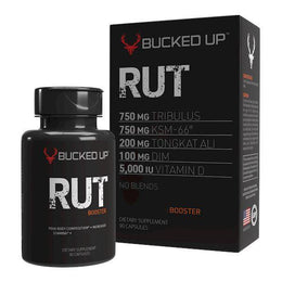 Bucked Up Buck Rut Test Booster Capsules 30 Servings - Ashwagandha Extract as KSM-66® 750mg | Svpplements