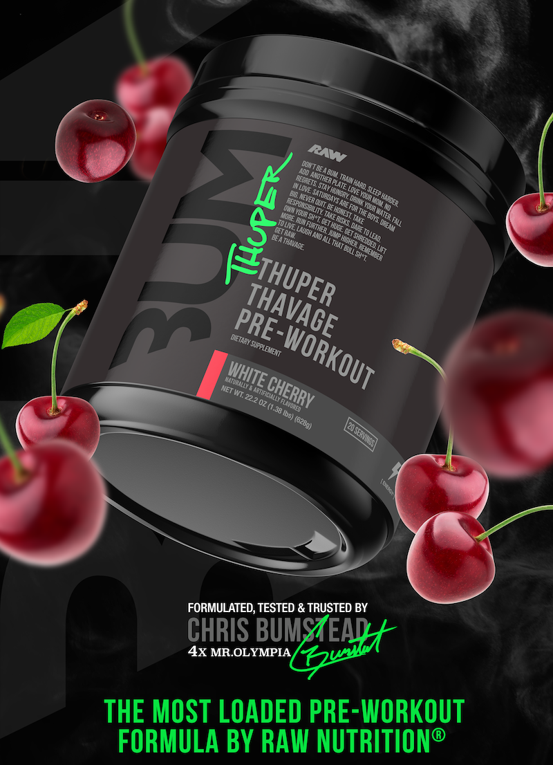 Raw Nutrition | Bum Thuper Thavage |  Pre Workout