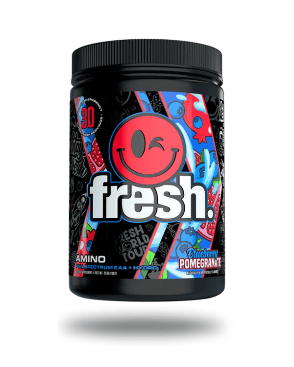Fresh Amino BCAA EAA Hydration Powder 30 Servings - L-Leucine 2500mg | Svpplements