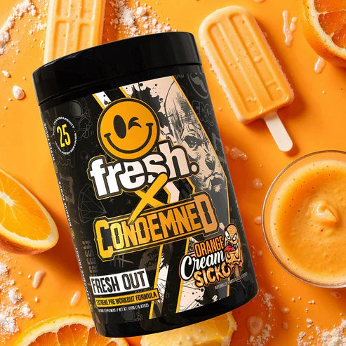 Condemned x Fresh | Fresh Out | Pre Workout - Supplement Facts | Svpplements