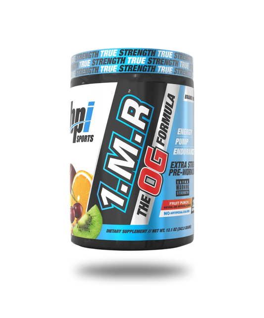 BPI Sports 1.M.R The OG Formula Pre-Workout Powder N/A Servings Supplement Facts - Caffeine Anhydrous 300mg | Svpplements