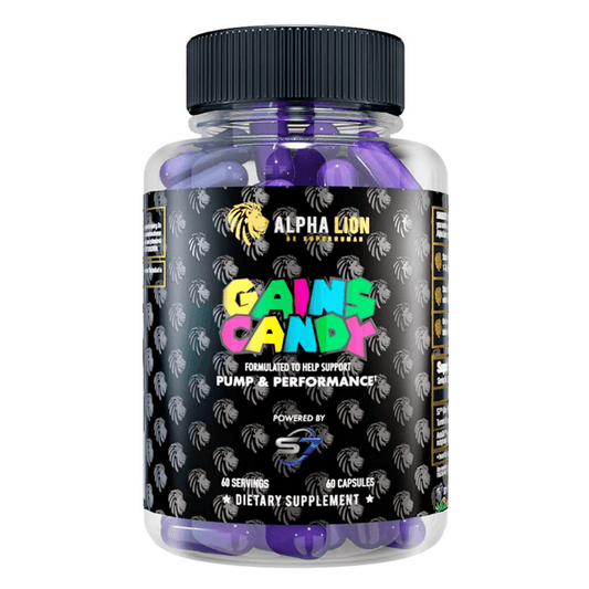 Alpha Lion Gains Candy S7 Pump Capsules 60 Servings - S7™ 50mg | Svpplements