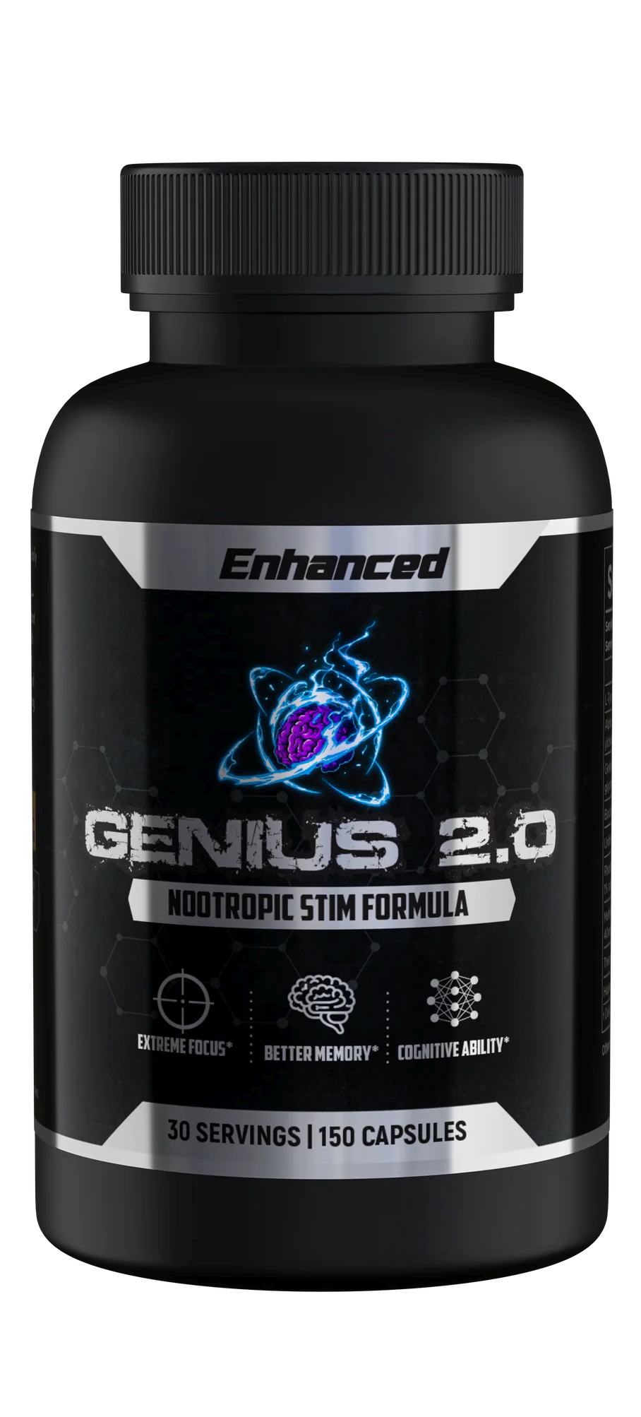 Enhanced | Genius 2.0 | Nootropic Stim Formula