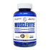 Musclevite supplement bottle on a white background