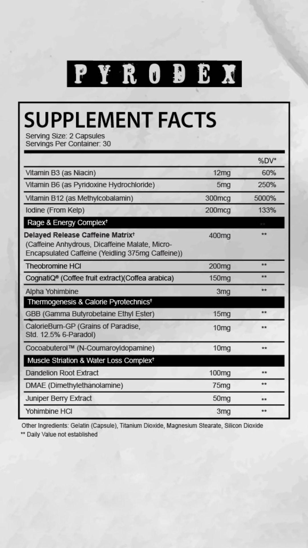 Afterdark | Pyrodex | Thermogenic