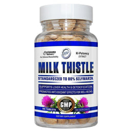 Hi-Tech Pharmaceuticals Milk Thistle Tablets 90 Servings - Milk Thistle Extract 350 mg (80% silymarin) | Svpplements
